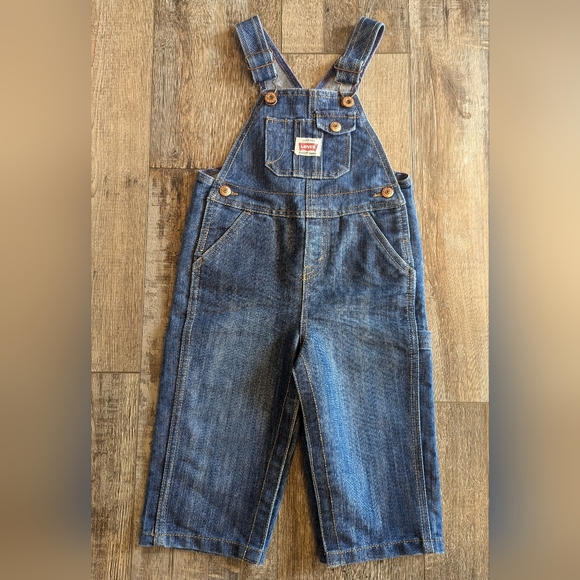 Levi's Bib Overalls 24M - Picture 1 of 2
